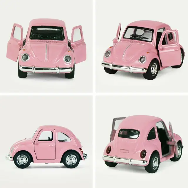 Mini Diecast Metal Simulation Model Pull Back Car Toy for Boy Sound and Light Birthday Gift for Kids Girls Toddlers 2