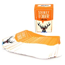 Sika Deer Tarot Card Fun Adult Drinking Game Card For Family Parties Board Game Deck Playing Card Entertainment Tarot Card