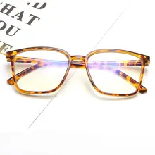 Ретро квадратные очки оправа для мужчин и женщин Оптические модные компьютерные очки для чтения очки синий светильник очки