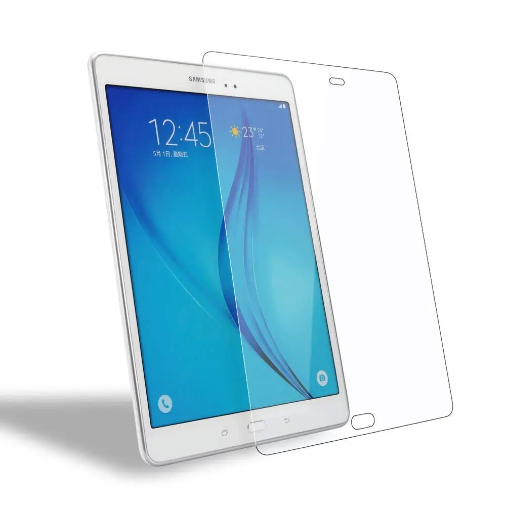 Protector de pantalla para Samsung Galaxy Tab 9,7 pulgadas T550 de templado de vidrio de TabA 9,7 T550 SM-T550 SM-T551 SM-T555 Tablet de guardia