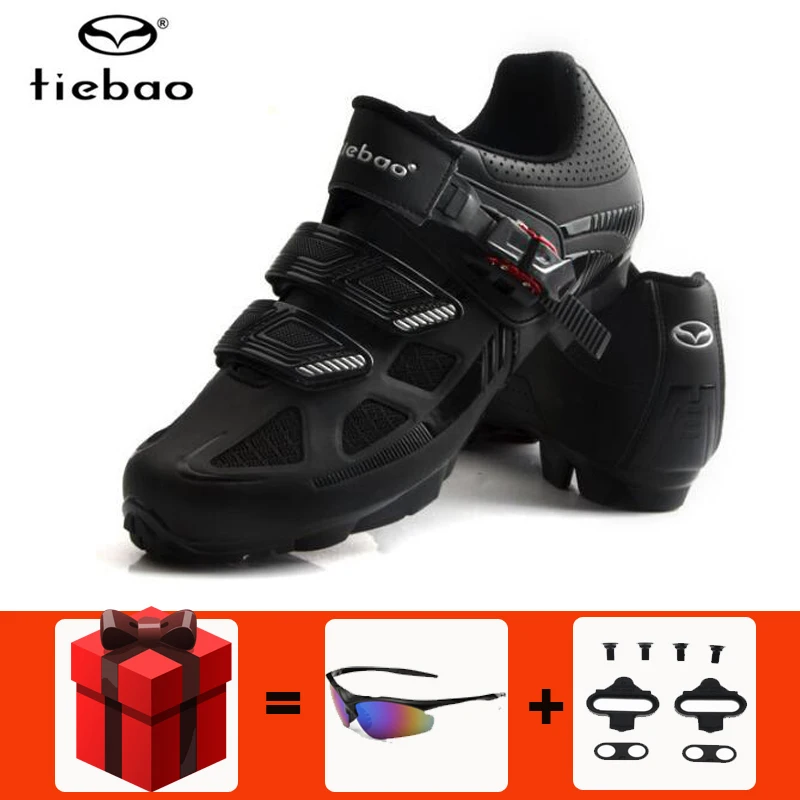 TB35-B1652-1 Tiebao велосипедная обувь sapatilha ciclismo mtb мужские кроссовки велосипедная обувь кроссовки для гонок горного велосипеда профессиональные самозакрывающиеся - Цвет: TB35-B1652-1