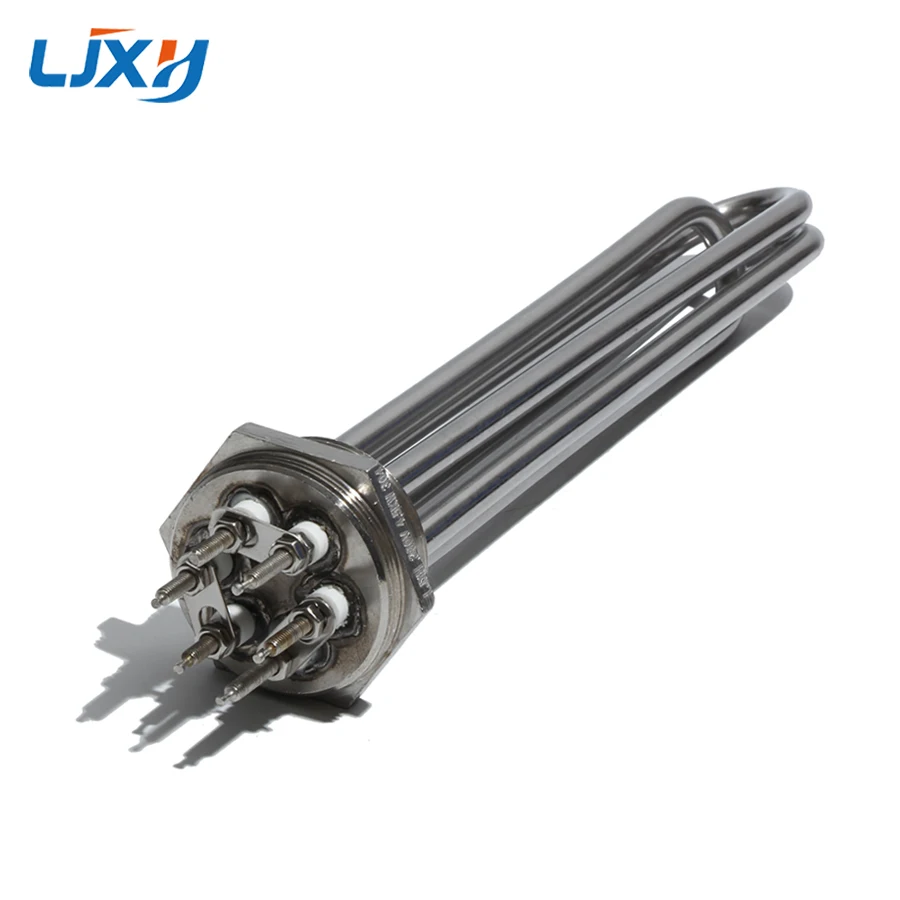 Water Heating Rod LJXH 304 Stainless Steel 220V/380V DN32(41mm) Tubular Water Heating Element 3KW/4.5KW/6KW/9KW/12KW