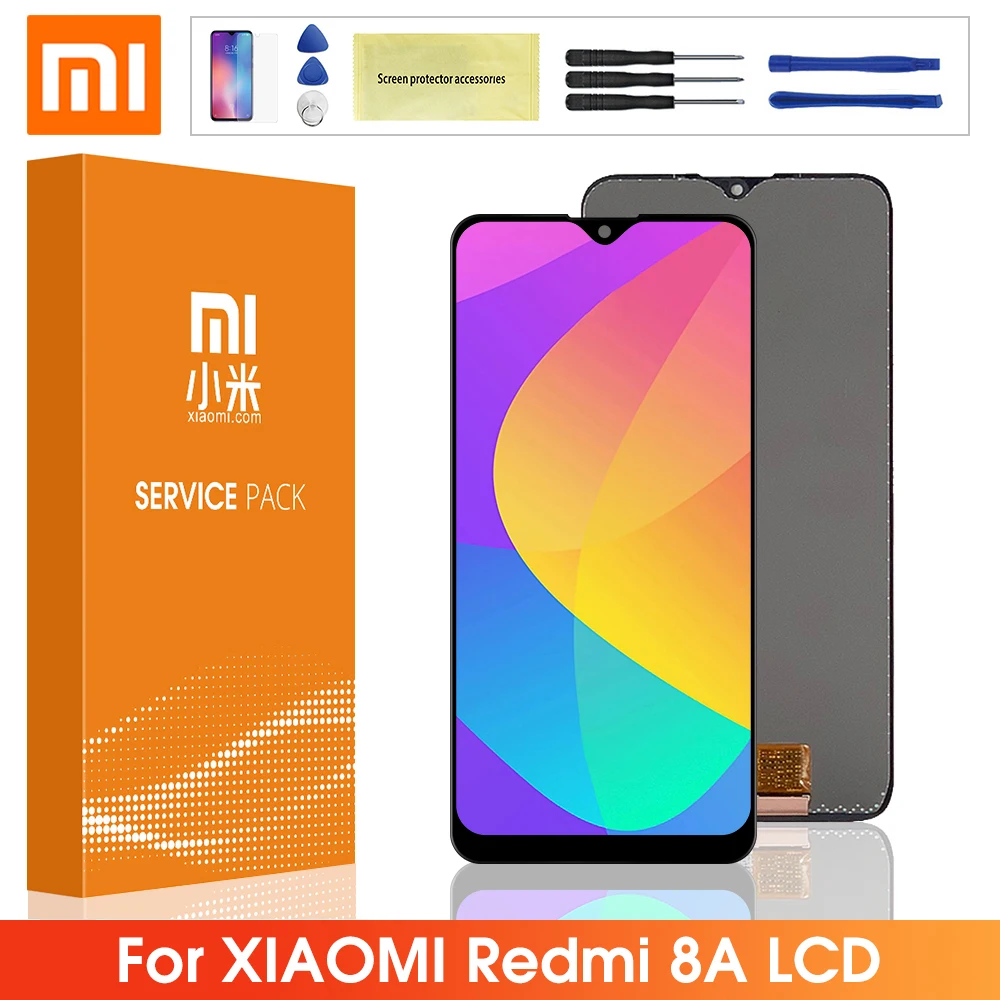 Оригинальный ЖК-дисплей для Xiaomi Redmi 8A сенсорный экран дигитайзер в сборе запасные