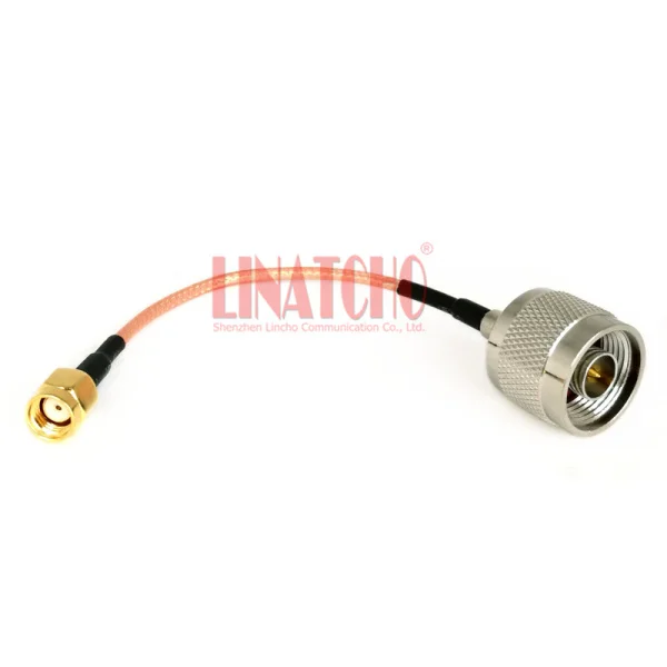 rf coaxial connector N male to RP SMA male 10cm RG316 jumper cable fiberglass antenna kit for helium hotspot