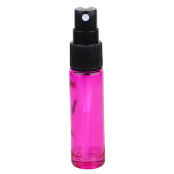 

20PCS 10ML Empty Perfume Bottles Glass Eessential Oil Atomizer Portable Refillable Sample Liquid Sprayer (Red Bottle and Black T