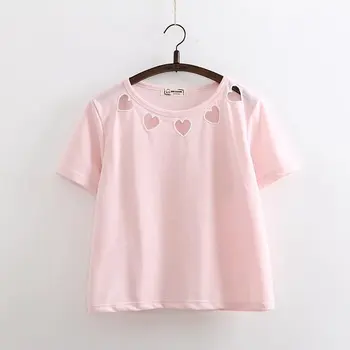 

2018 new summer wear t shirt sexy shirt short sleeves students' loose fitting sweatshirt leisure bodysuit womens clothing