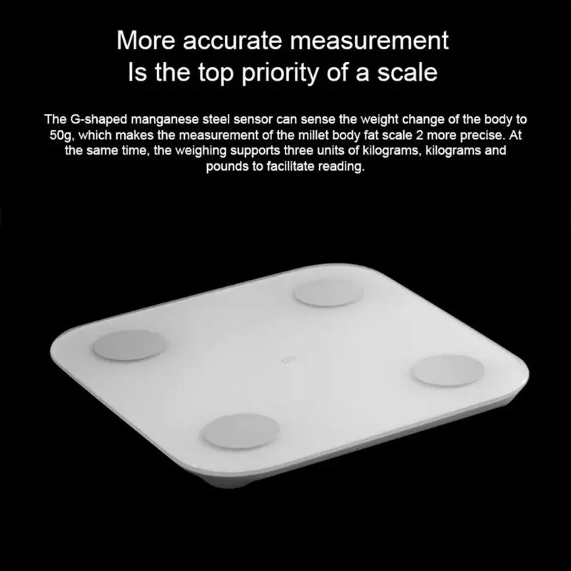 Смарт-весы для жировых отложений с 2 Bluetooth, тест на баланс, фитнес, BMI, смарт-весы для Xiaomi