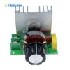 AC 220V 4000W High Power SCR Speed Controller Electronic Volt Regulator Motor Governor Dimmer Module for Thermostat Dimming ► Photo 3/6