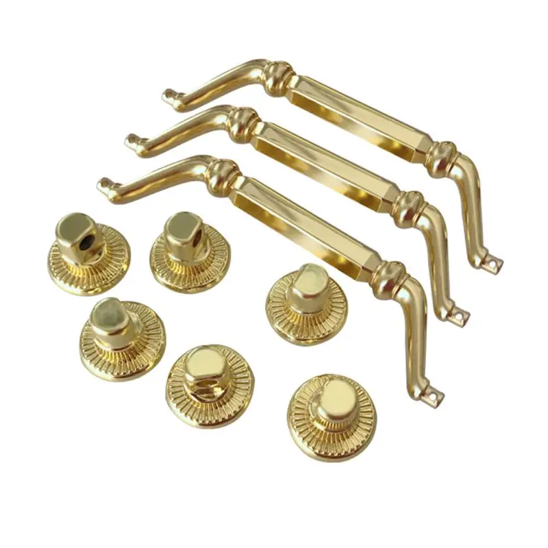 

Zinc Alloy Box Case Door Handles Hardware Knobs for Cabinet Kitchen Furniture F42A