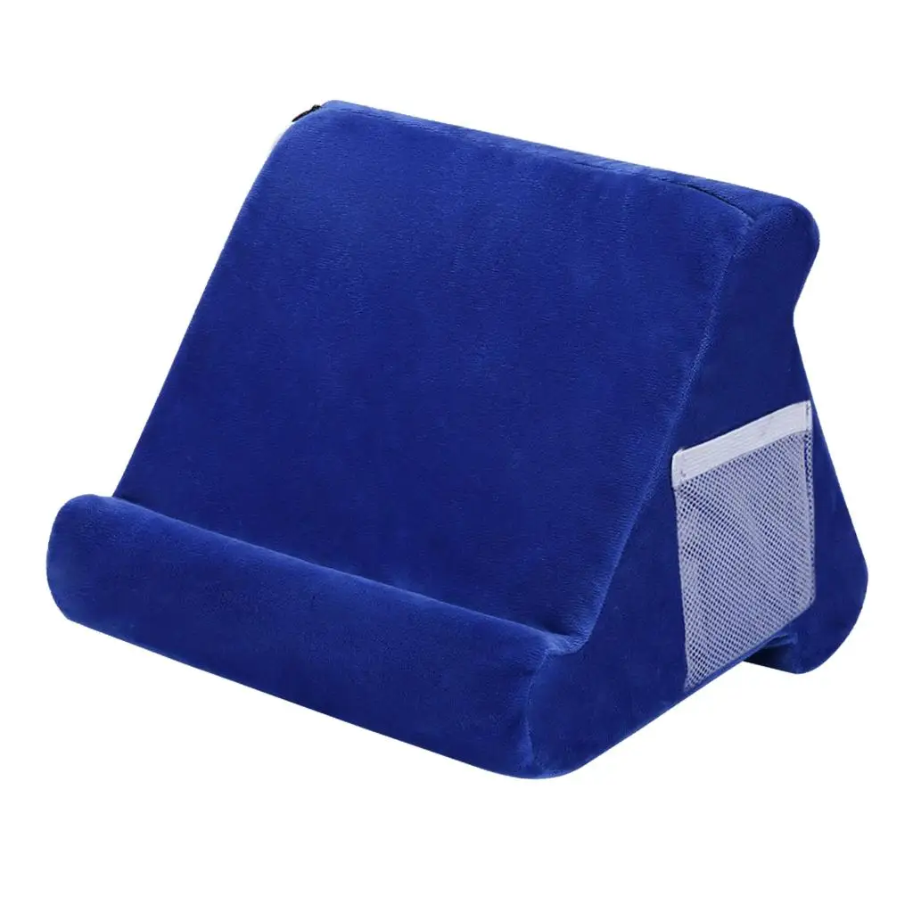 Tablet Pillow Stand For iPad Phone Reading Bracket Holder Cushion Pad Pillow