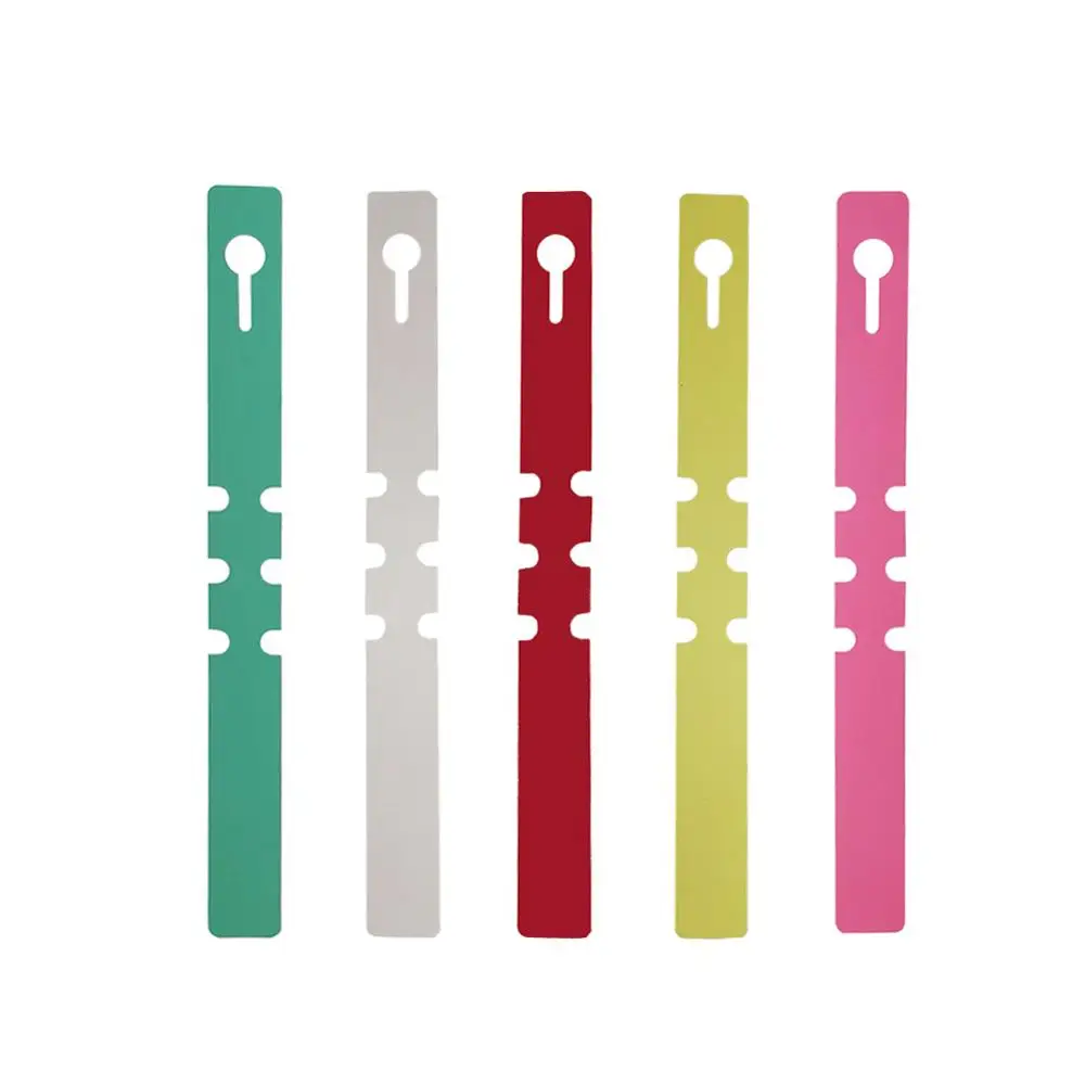 Plant-Marker Garden-Ring Plastic Waterproof Reusable PVC for 21--2cm