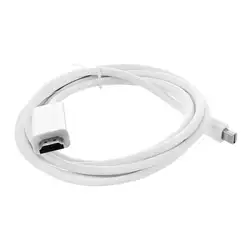 Горячая 3C-6ft 1,8 m Mini DisplayPort DP папа-папа dvi hdmi Кабель-адаптер конвертер для mac