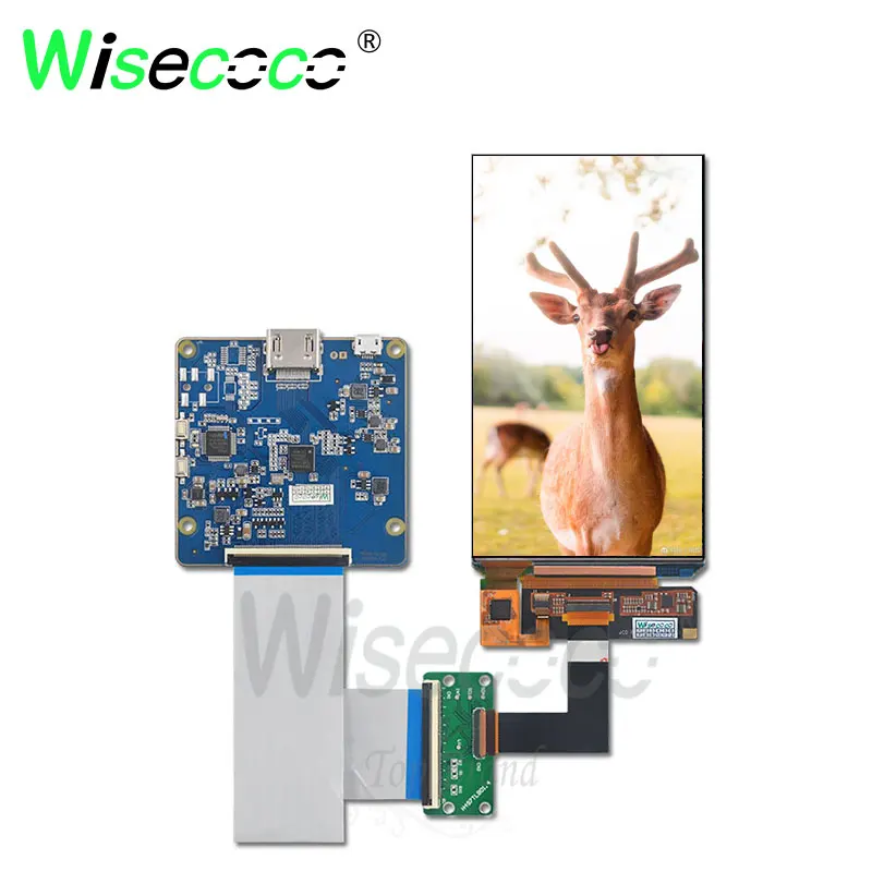 Wiscoco oled экран 5 дюймов 720*1280 ips lcd с HDMI mipi драйвер платы для мобильного телефона H497TLB01.4 - Цвет: LCD with board