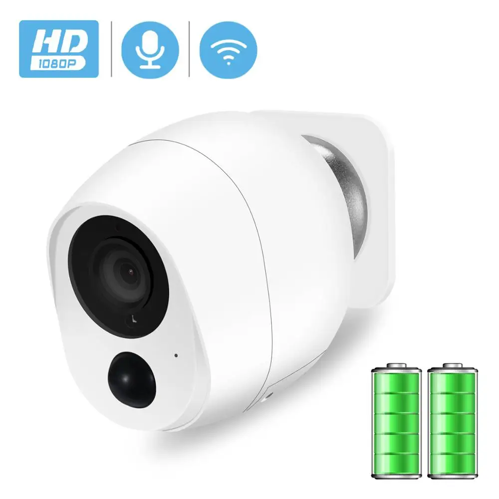 IP камера BESDER уличная беспроводная 2 Мп Wi Fi 1080P SD карта|Камеры видеонаблюдения| |