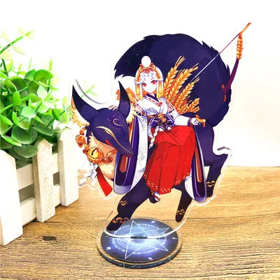 20 Игра Onmyoji брелок onikiri Ootengu aoandou Momo Ibaraki douji милый забавный мультфильм акриловый ключ chian модные персонализированные ювелирные изделия - Цвет: 20