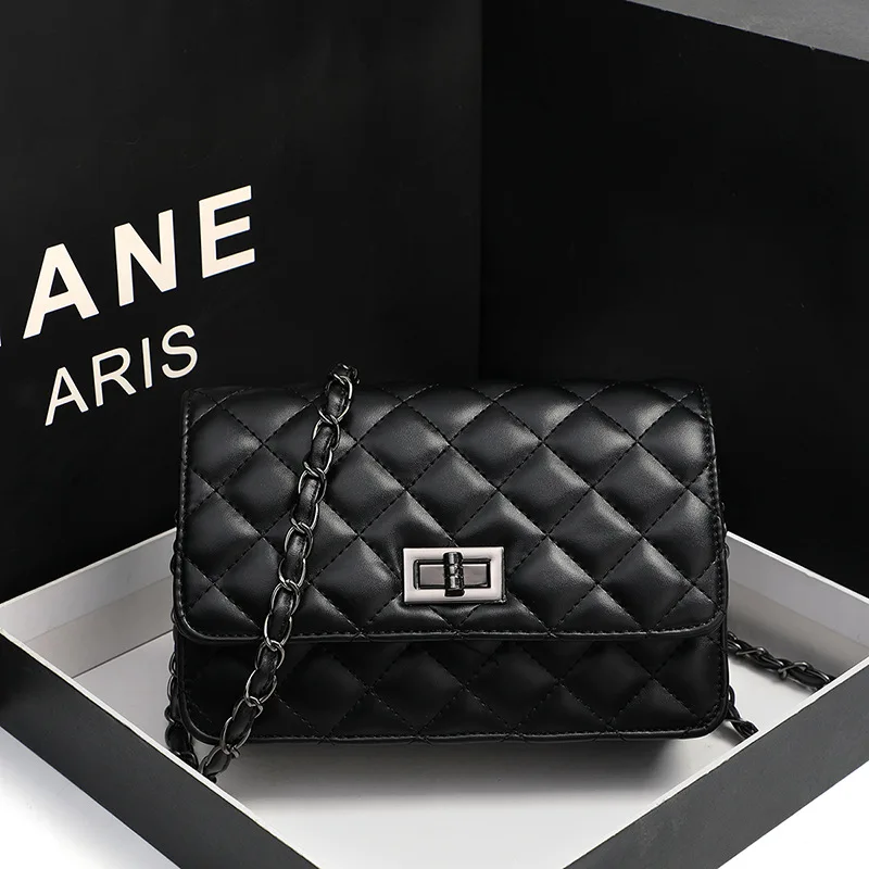 

Manufacturers Direct Selling 2019 New Style WOMEN'S Shoulder Bag Fashion Shoulder Square Sling Bag Korean-style Fashion Rhombus