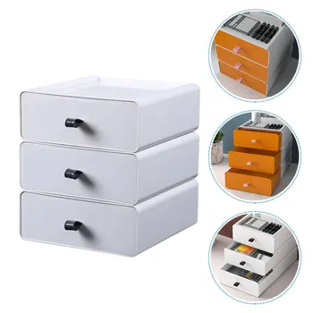 

3Pcs Sundries Holder Storage Case Home Supply Office Storage Box for Home Office Storage