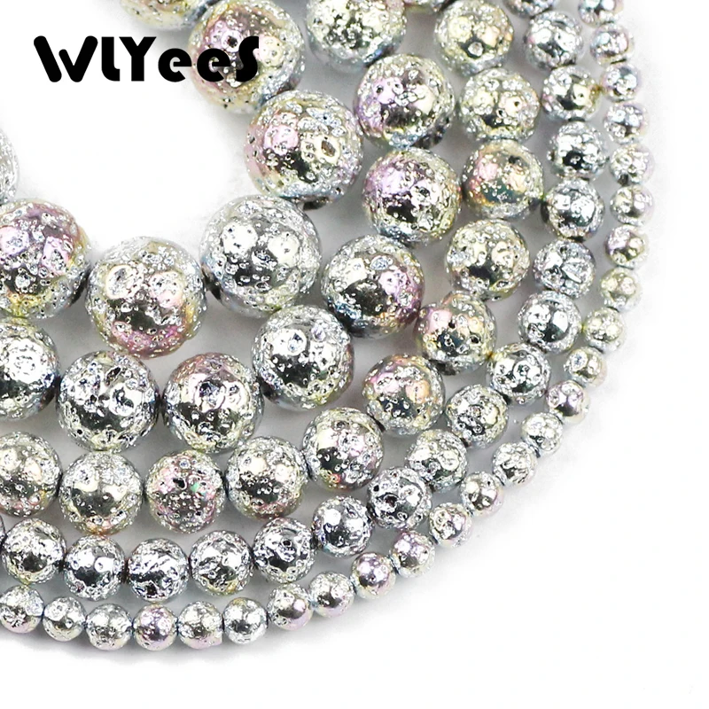 WLYeeS из натурального камня Новый светильник фиолетовый вулканической лавы