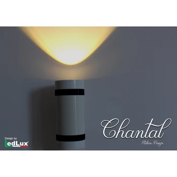 

LEDLUX LD8825C wall sconce Led wall model Chantal Italian Design modern 3W single lighting warm White