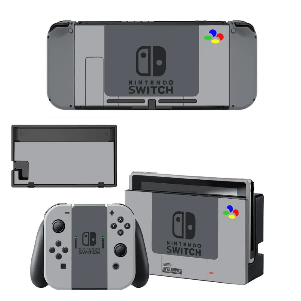 Чехол наклейка для NintendoSwitch Виниловая совместимая с консолью и контроллерами