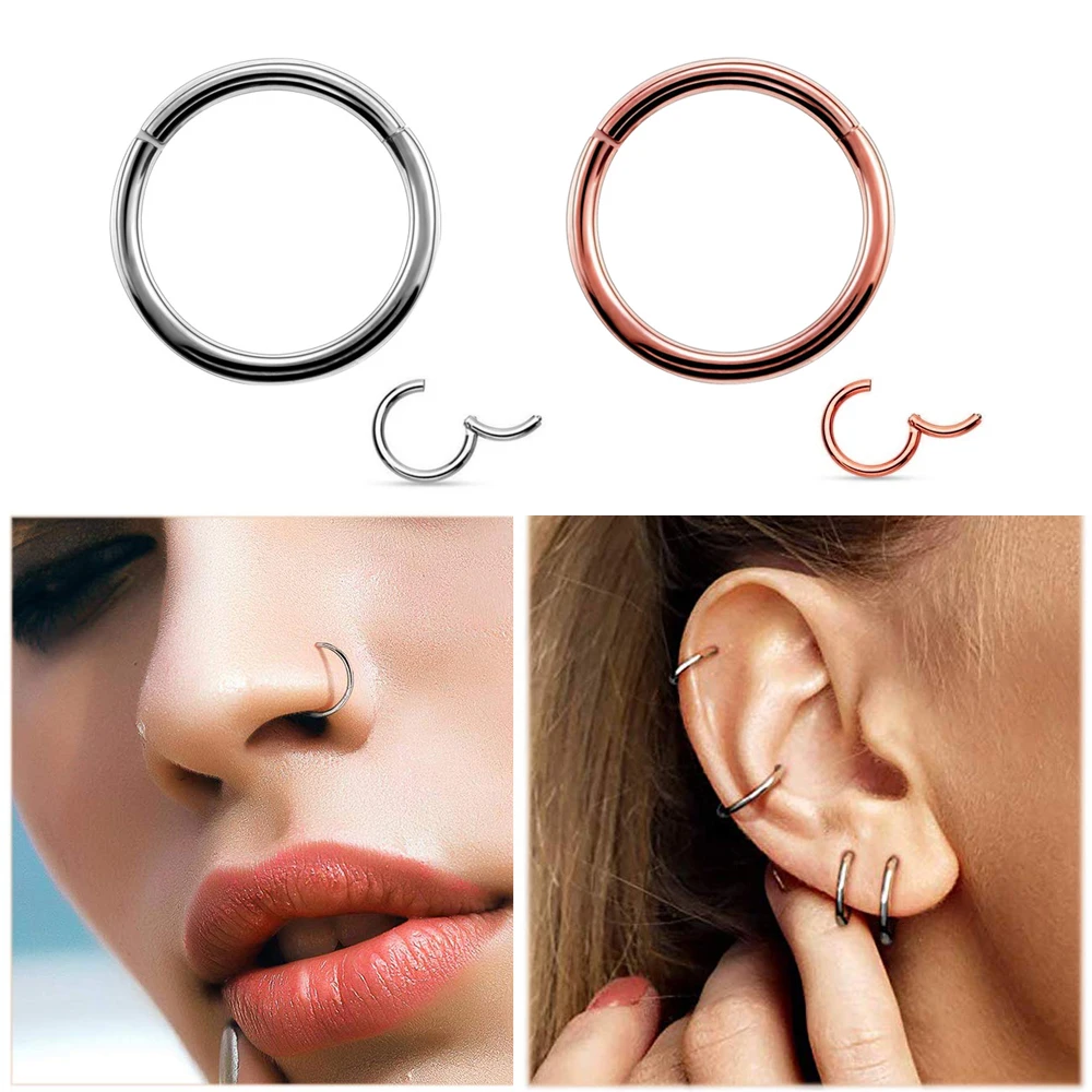 Ear Tragus раковины шпильки для пирсинга спираль опал кристалл губы Labret вилка сталь Daith серьги носа пирсинга хрящей ювелирные изделия кольца 16 г
