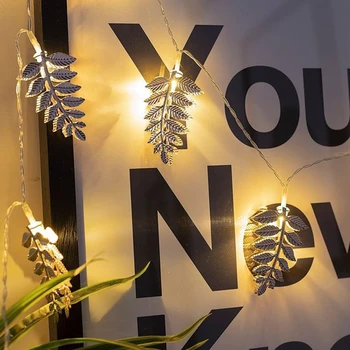 

LED String Light Leaves Shape USB Powered Party Wedding Home Decoration LED String Light Indoor
