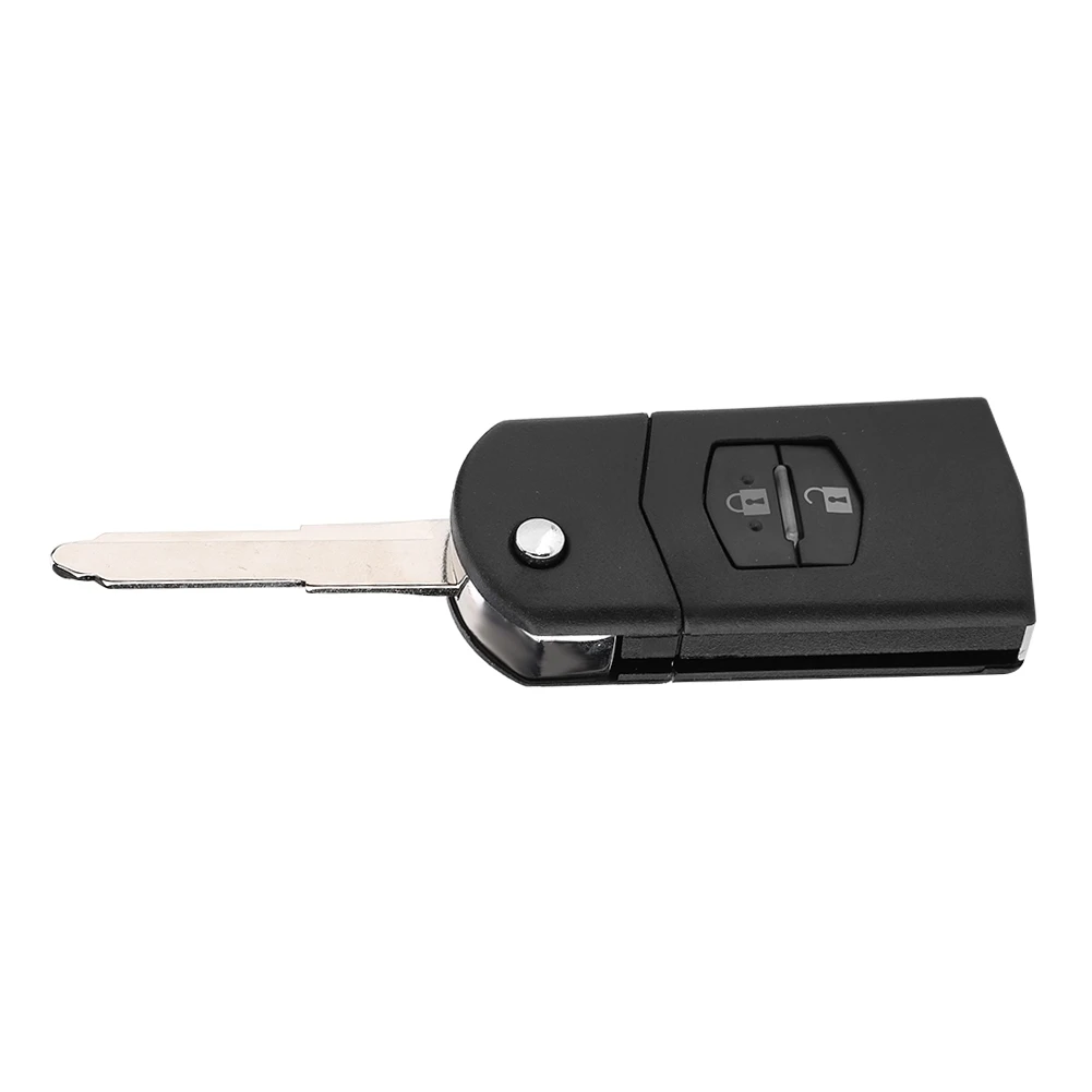 1 pc Brand new good quality ABS plastic Flip 2 Button Remote Key Fob Case Shell Cover anti-rust Fit For MAZDA 2 3 5 6 RX8 MX5 2B