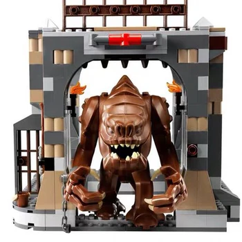

StarWars Big Size Rancor Pit Jabba's Rancor Model Building Blocks Compatible Lepining Enlighten Action Figure Toys for Children