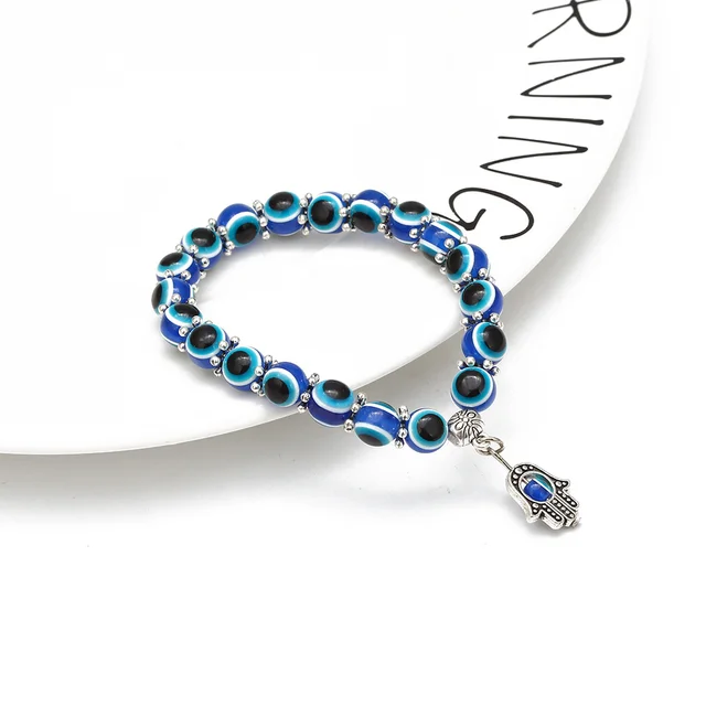 Tiger Eye Bracelet,evil Eye Bracelet,8mm Tiger Eye Gemstone