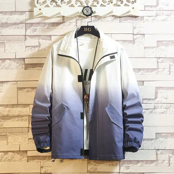 

bomber jacket men casual brand mens jackets and coats japanese plus size stand collar casual 23