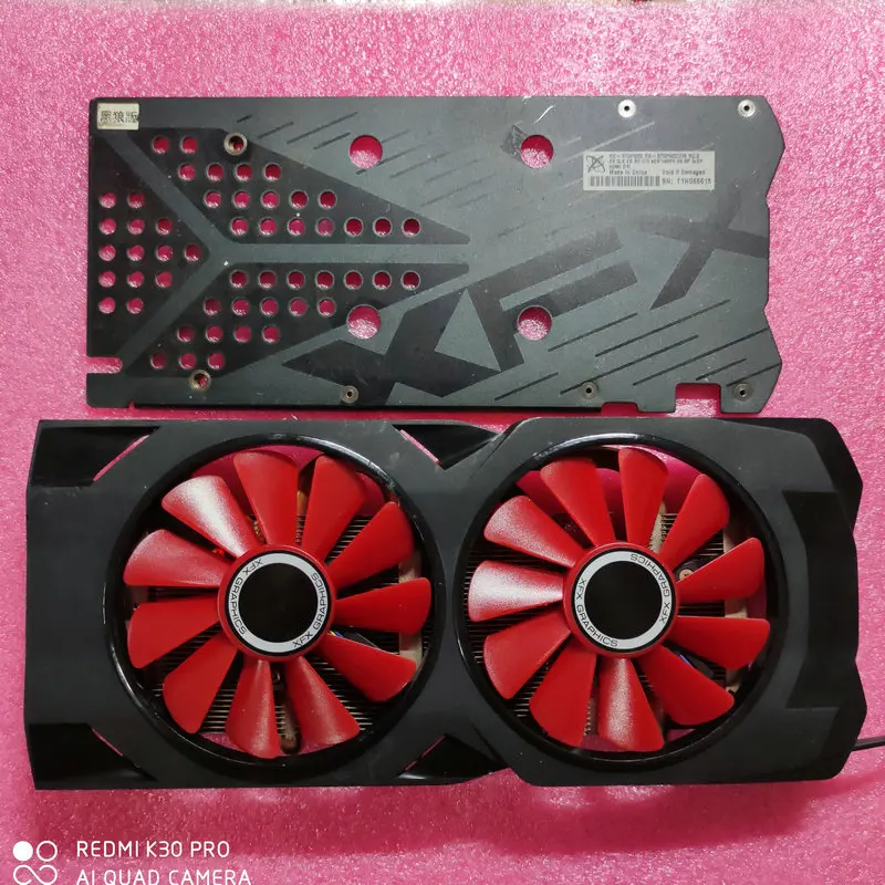 Placas de Vídeo Cooler para Xfx Original Gráficos Rx480 Usado Rx580 Rx570 Rx470 1 Original gráficos placas de vídeo cooler para