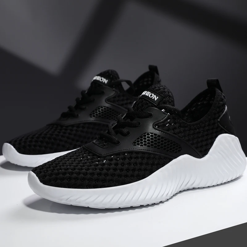 

Couples plus size ultra-light technology fabric breathable mesh yarn fashion tide shoes sports shoes running shoes casual shoes