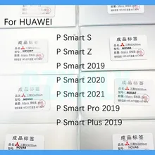Adhésif optique transparent pour Huawei Psmart S Z P Smart Pro Plus 2020 2021 2019, Film à lentille de verre tactile LCD, colle OCA, 250um, 50 pièces=