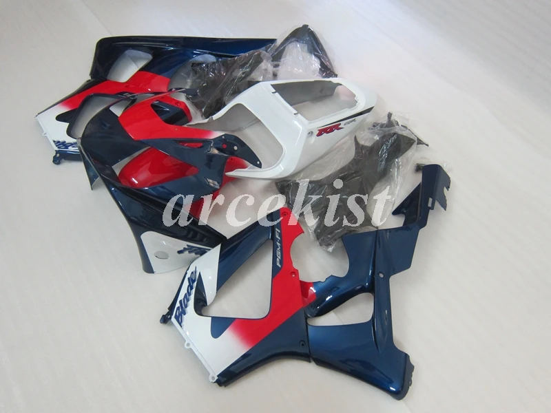 ABS мотоцикл обтекатели комплект для HONDA CBR 929RR 929 2000 2001 CBR929RR 00 01 CBR 900RR Кузов Набор на заказ красный синий