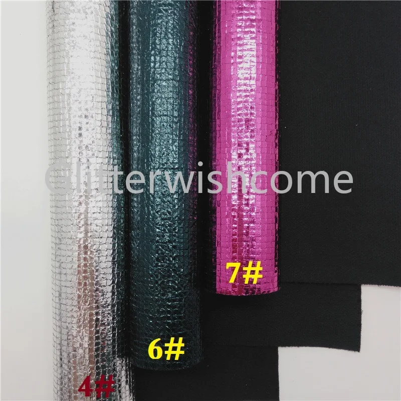 Glitterwishcome 21X29 см A4 размер винил для бантов металлические трещины кожа ткань искусственная кожа листы для бантов, GM572A