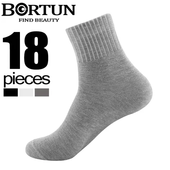 

Socks Men's Socks Cotton Men's Shoes Socks Men High Quality Brand Cotton 18 pieces, Classic Male Cotton Man Sock