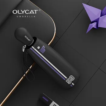

OLYCAT NEW Baseball style Mini Umbrella number 59 Ultralight Sun Umbrella Girls Anti UV Parasol Clear fashion Umbrella Pocket