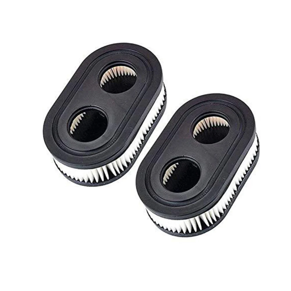 2pcs Garden Replacement Lawn Mower Air Filter Element Cleaner For 593260