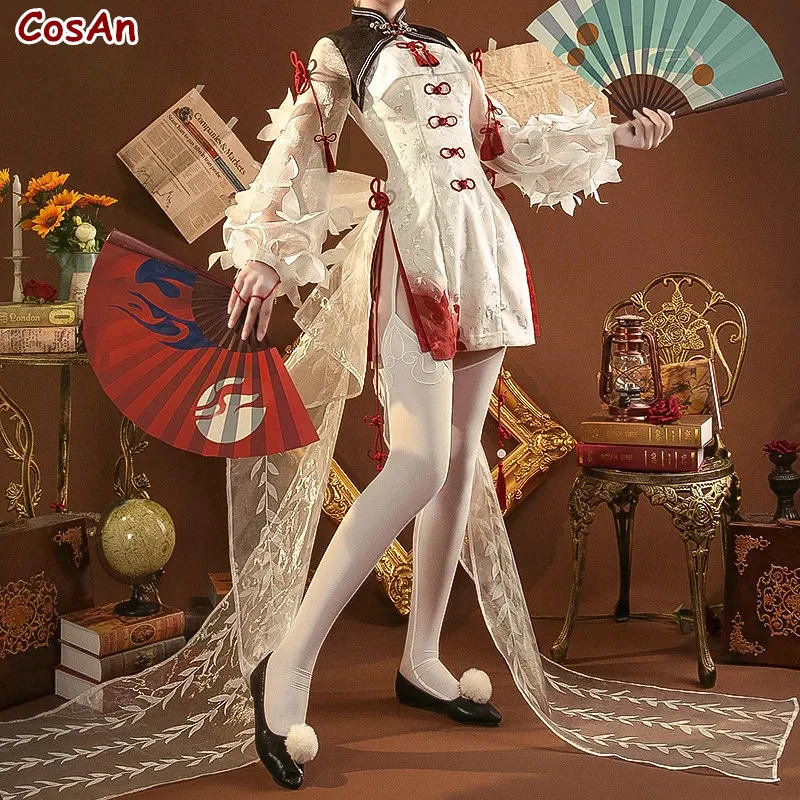 

Game Onmyoji Shiranui Cosplay Costume SSR MoDuQiMeng Skin Lovely Chinese Style Cheongsam Activity Party Role Play Clothing S-L