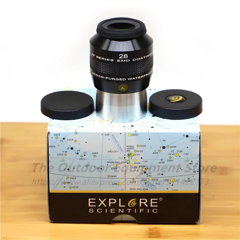 ExploreScientificEMDCoatingsTelescopeEyepiece68degreeWaterproof