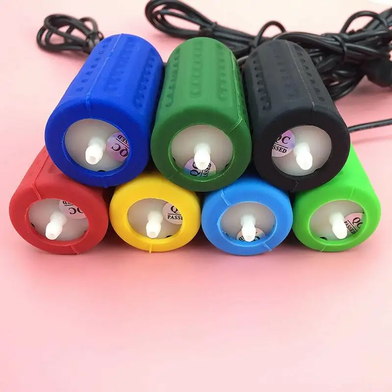 Домашний декор аквариум мини USB кислородный воздушный насос с камнем обратный