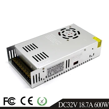 

Single Output Switching Power Supply 600W 32V 18.7A Driver Transformers AC110V 220V TO DC32V SMPS for Led Lamp CCTV 3D Printer