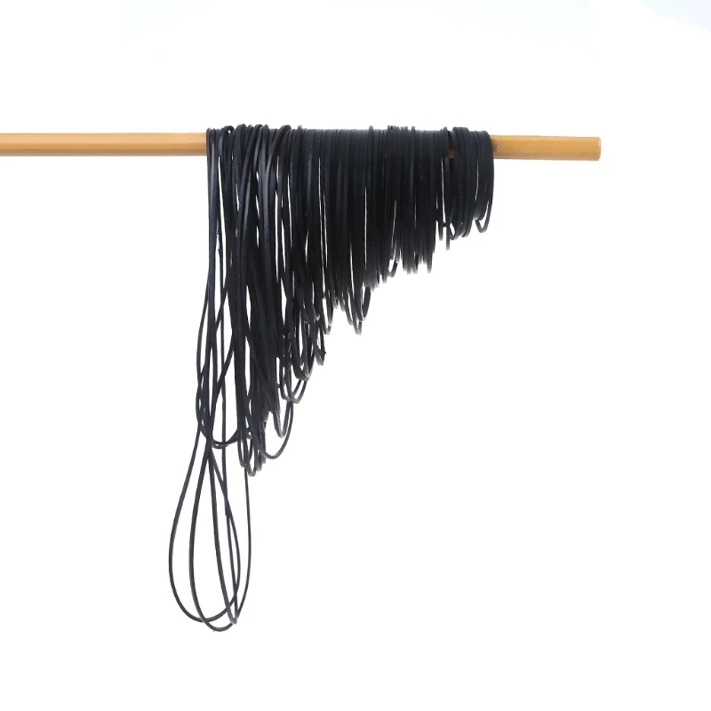 AXYB 100PCS 1mm Universal Mix Cassette Tape Machine Belt Assorted Home Components Recorder Turntable Strap Belt