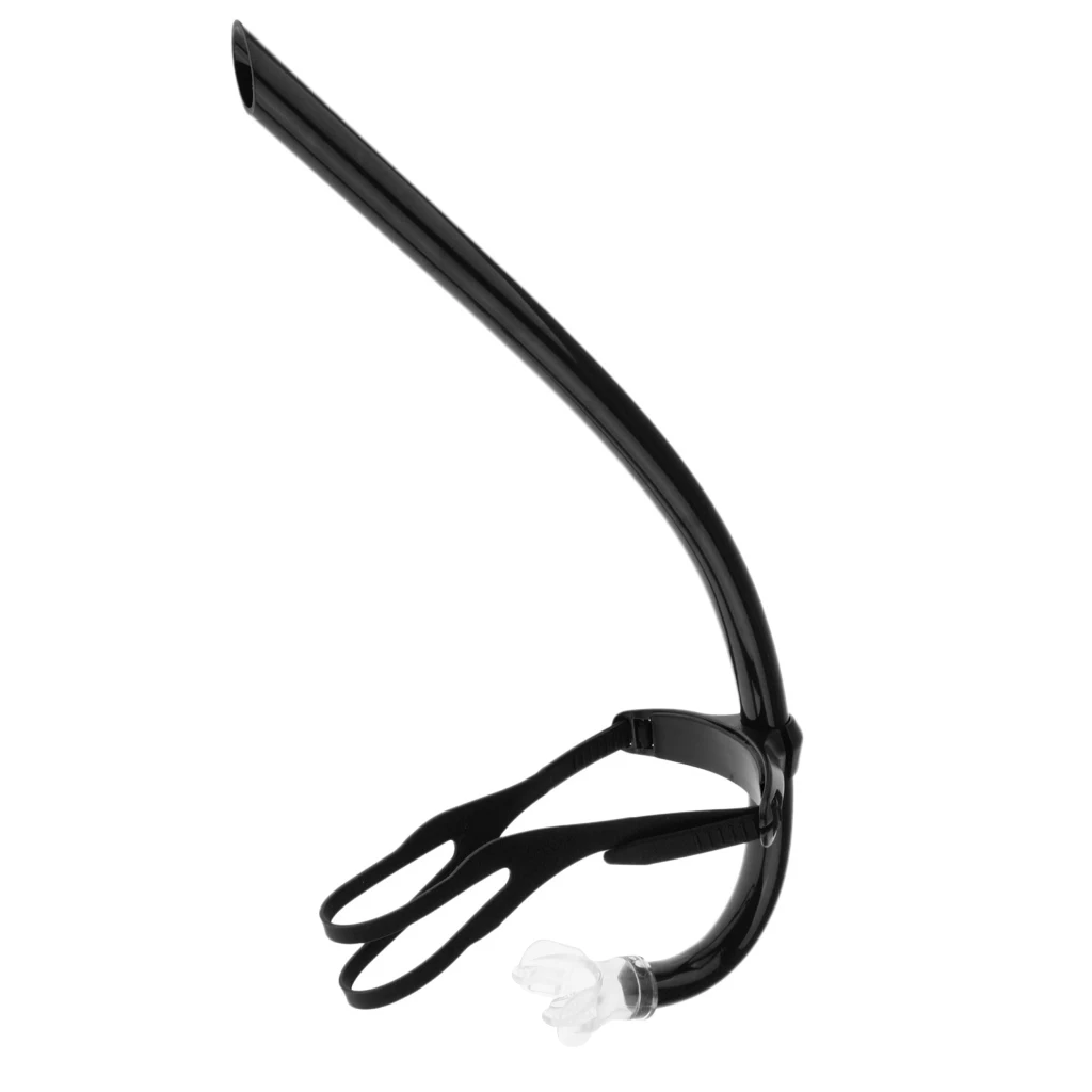 Diving Swimming Adjust Silicone Center Snorkel Set Breathing Tube Swim Training Equipment Center Snorkel