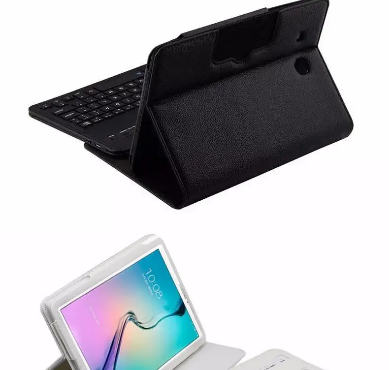 Чехол для samsung GALAXY Tab E 9,6 T560 T561 Съемный беспроводной Bluetooth клавиатура портфель чехол-книжка+ подарок