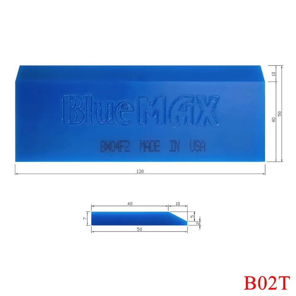 Резиновый скребок для окон Bluemax 13*5 см 5 шт.|Губки тряпки и щетки| |