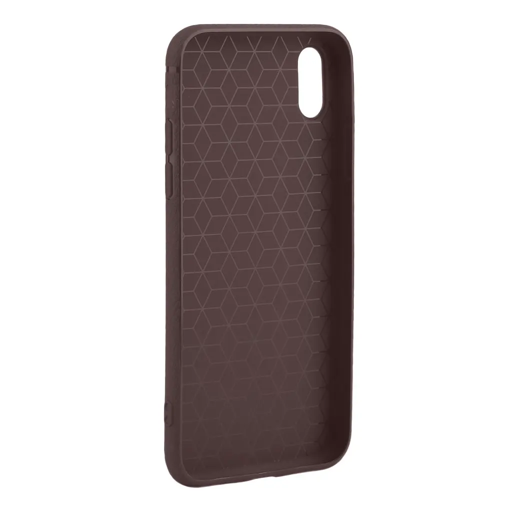 Cellphone Case Soft Leather Grain Style Drop Protective Super Slim TPU Durable Mobile Phone Cover Shell For iPhoneX