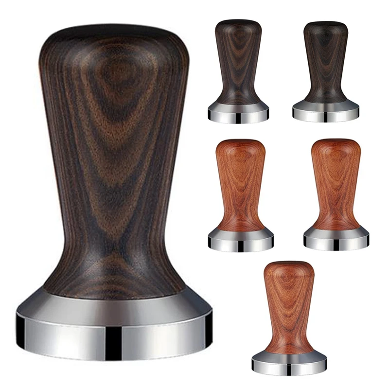New Design Coffee Powder Hammer With Solid Wood Handle Stainless Steel Press | Дом и сад