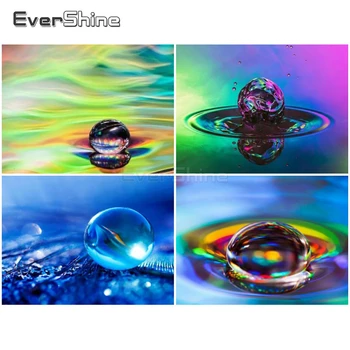 

EverShine 5D Diamond Painting Landscape Cross Stitch DIY Full Square Diamond Embroidery Sale Water Drop Handwork Wall Decor