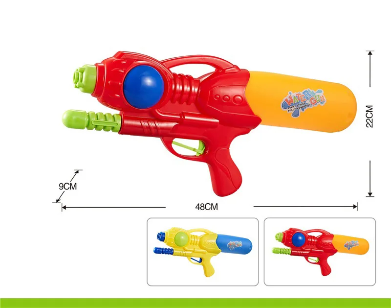 

CHILDREN'S Toy Air Pressure Water Gun Pull-out Pressure Water Gun Beach Drifting Play with Water Summer CHILDREN'S Toy